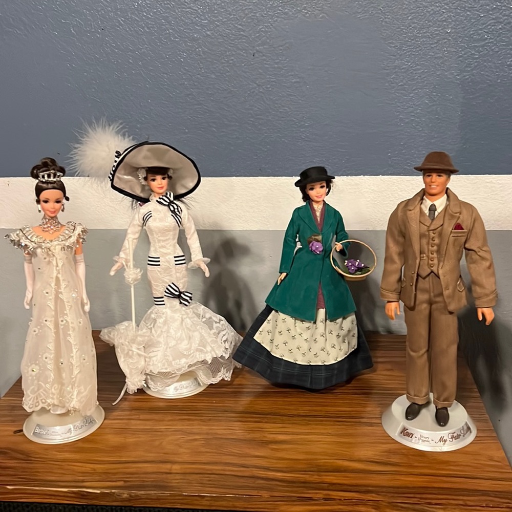 Mattel Barbie My Fair Lady dolls
